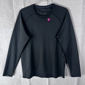 Patagonia Capilene Midweight Crew Mens Large Black Base Layer Long Sleeve Top